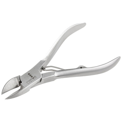 Pedicure pliers with single spring