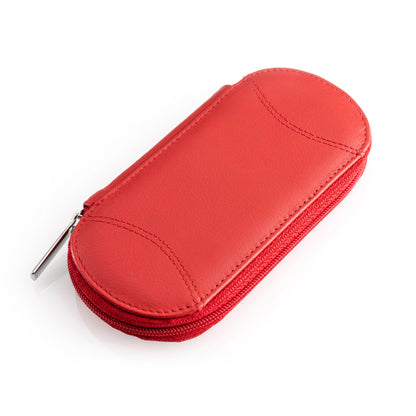 Etui "Tellus" echtes Leder leer oder bestückt