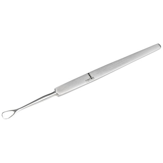 Ohrenschlinge satin 14 cm aus rostfreiem Edelstahl