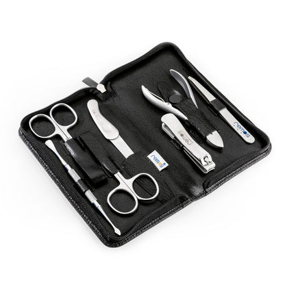 Case "Pan" genuine leather empty