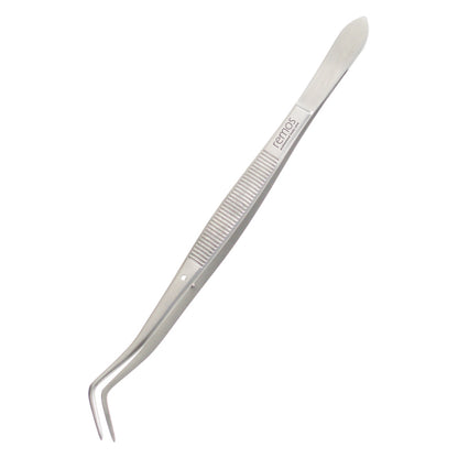 Pinzette Führungsstift 2x gebogen 16 cm