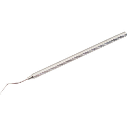 Sonde schräge, gebogene, feine Spitze 15 cm Edelstahl