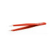 remos Mini Eyebrow Tweezers red the ideal travel companion for perfectly plucked eyebrows at all times.