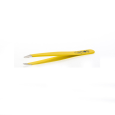 remos Mini eyebrow tweezers yellow the ideal travel companion for perfectly plucked eyebrows at all times.