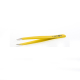 remos Mini eyebrow tweezers yellow the ideal travel companion for perfectly plucked eyebrows at all times.