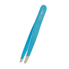 REMOS® Mini-Augenbrauenpinzette Edelstahl 6.5 cm blau