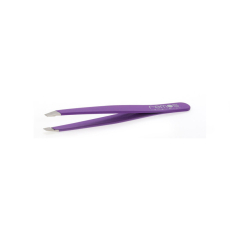 remos Mini Augenbrauenpinzette violett der ideale Reisebegleiter f&uuml;r Allzeit perfekt gezupfte Augenbrauen.