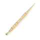 remos acupressure pen with gold-plated surface 13 cm ball &Oslash; 2.5/6 mm