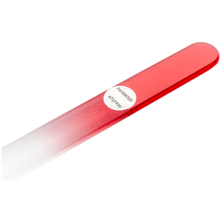 remos Glass Nail File red 14 cm