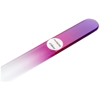 remos Glass Nail File violet-red 14 cm