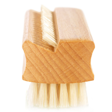 remos hand and nail brush beech wood ideal for  crafts men, gardeners, workshop workers, etc. suitable