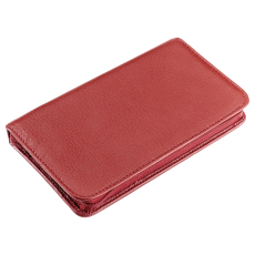 Empty Manicure Case Boreas red leather. For equipping...