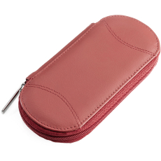 Empty Manicure Case Tellus black leather. For equipping with nail scissors - files - tweezers etc.