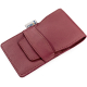 Empty Manicure Case Kore red leather. For equipping with nail scissors - files - tweezers etc.