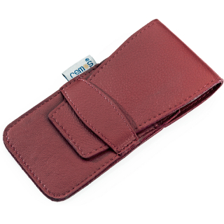 remos case Muriel red empty the ideal gift idea with flap to close