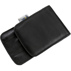 Empty Manicure Case Svea black leather. For equipping...