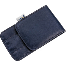 Empty Manicure Case Svea blue leather. For equipping with...