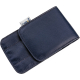 Empty Manicure Case Svea blue leather. For equipping with nail scissors - files - tweezers etc.