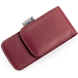 remos Etui Amrita blank red ideal for traveling, journeys or at home as a storage pouch ideal for traveling, traveling or at home as a storage case