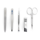 remos manicure set Tellus blue equipped with 5 high-quality personal care instruments made of stainless steel