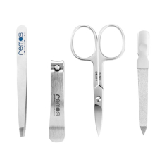 remos manicure set Kore black equipped with 4 high-quality instruments made of stainless steel