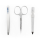 remos manicure set Amrita red equipped with 3 high quality instruments made of stainless steel
