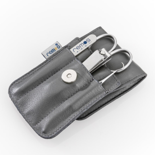 remos manicure set "Svea" with extra zipper compartment for storing jewellery, adhesive plaster, cash,