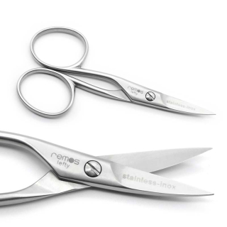 REMOS® Nail Scissors for left-handers made of stainless steel