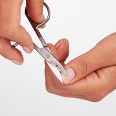 nail scissors - stainless 9.5cm straight tip