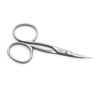 remos stainless nail and cuticle scissors for lefties - Length: 9.5 cm