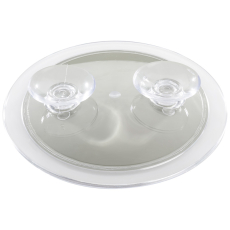 remos cosmetic mirror for mounting on smooth surfaces with the integrated suction cups