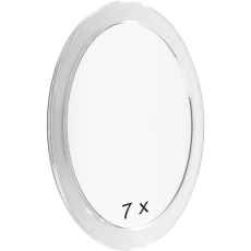 Kosmetikspiegel mit Saugnäpfen 7-fach Ø 19 cm