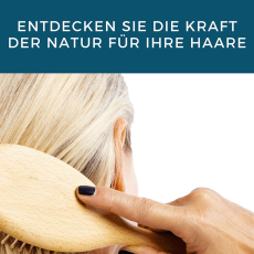 Haarb&uuml;rste breit mit Holzstiften aus Buchenholz f&uuml;r f&uuml;lliges Haar