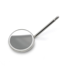 Dental mirror with magnification WITHOUT handle