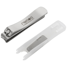 remos Knipser with collection pan cuts every nail, thanks to strong leverage and rounded edges