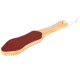 remos corneal file with body brush made of indigenous beech wood with natural bristle brush