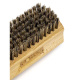 Hand &amp; Nail Brush double-sided natural bristles grey beech wood