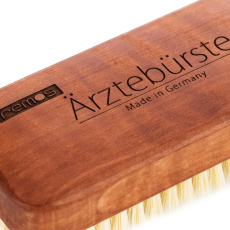 remos hand brush Natural bristle consists of indigenous beech and has a waxed wooden surface