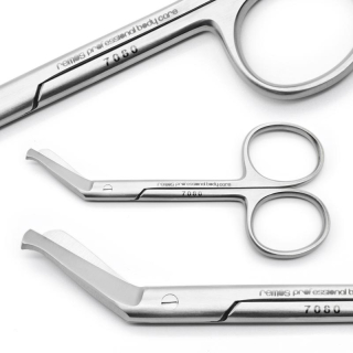 REMOS® Stoma Scissors stainless steel for cutting stoma base