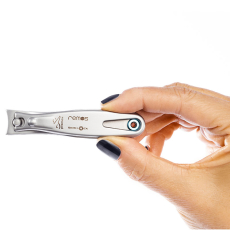 Nail clippers for toe nails made of stainless steel
