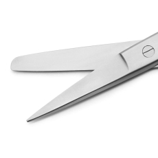 scissors - pointed-rounded straight 12 cm