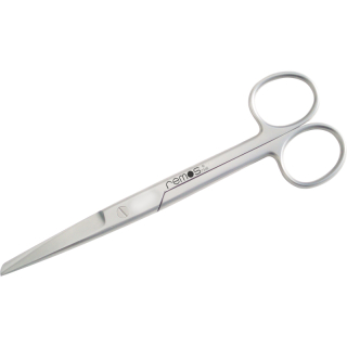 scissors pointed-rounded straight 14.5 cm