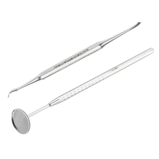 Tartar remover &amp; Dental Mirror without magnification Set