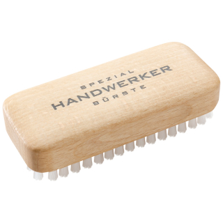 remos hand brush nylon bristle is made of beech wood and is unwaxed equipped with nylon bristles