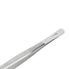 tweezers with curved tip 25 cm