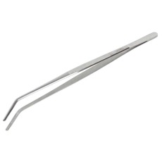 remos tweezers with curved tip 30 cm