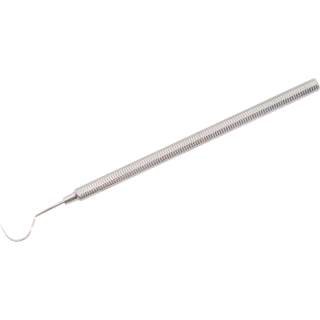 probe curved pointed stainless