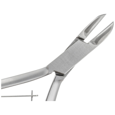 remos Nail pliers with a slightly bent blade for a...