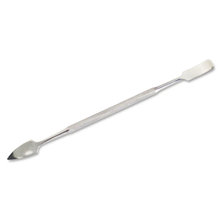 remos spatula double-ended 18 cm stainless curved
