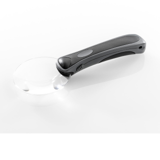 remos reading magnifying glass recognize the smallest details with light made of high-quality acrylic glass with 3x magnification